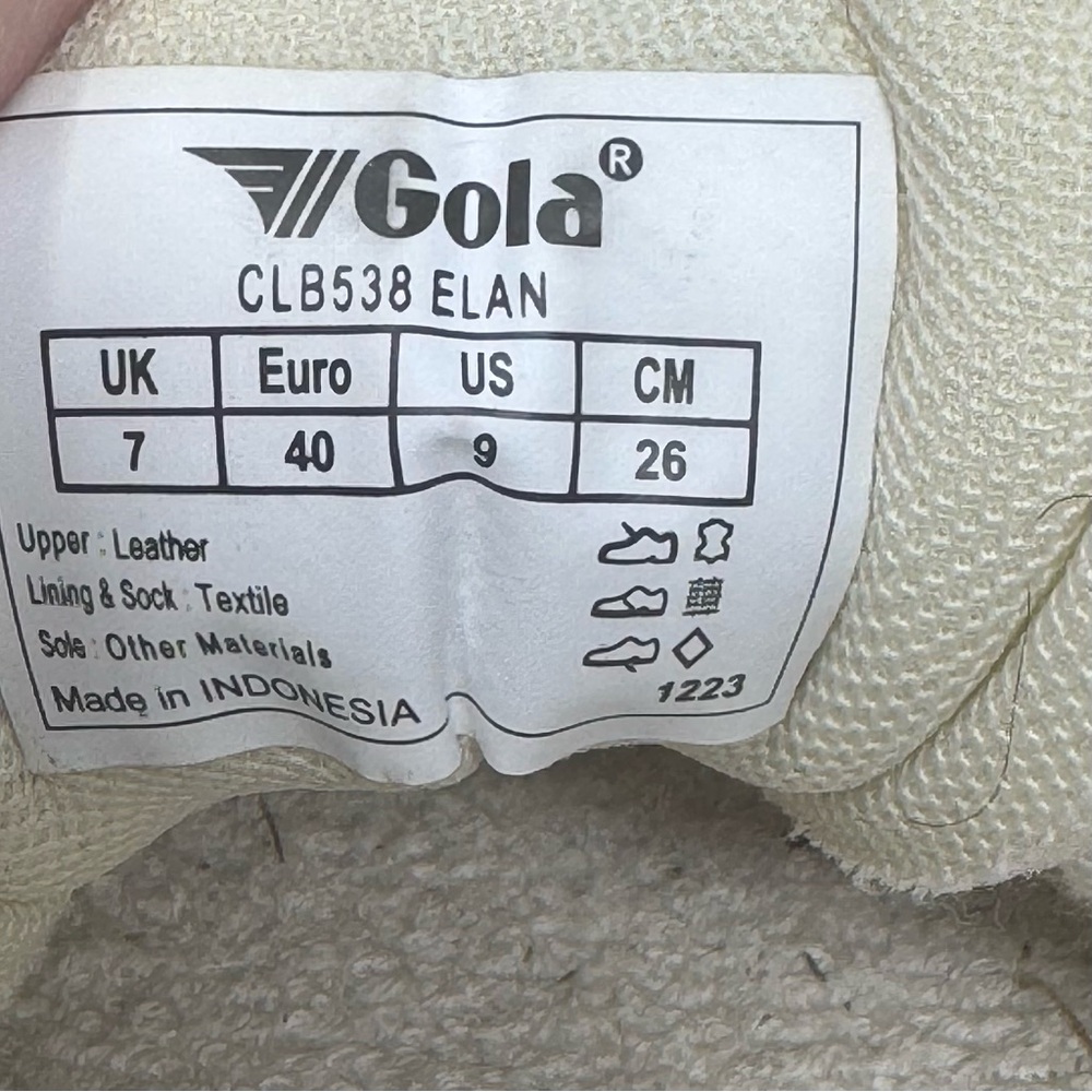 Anthropologie x Gola Pink Suede Sneakers Women’s Sz 9 - Picture 5 of 6